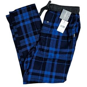 Men - Eddie Bauer - 2/$50 - ‘Blue/Black Plaid’ Lounge pants. SZ: Small. Firm!
